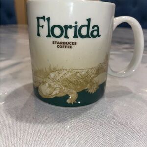 Starbucks Florida Mug with Alligator Design